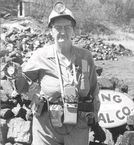 Image of woman with mining gear