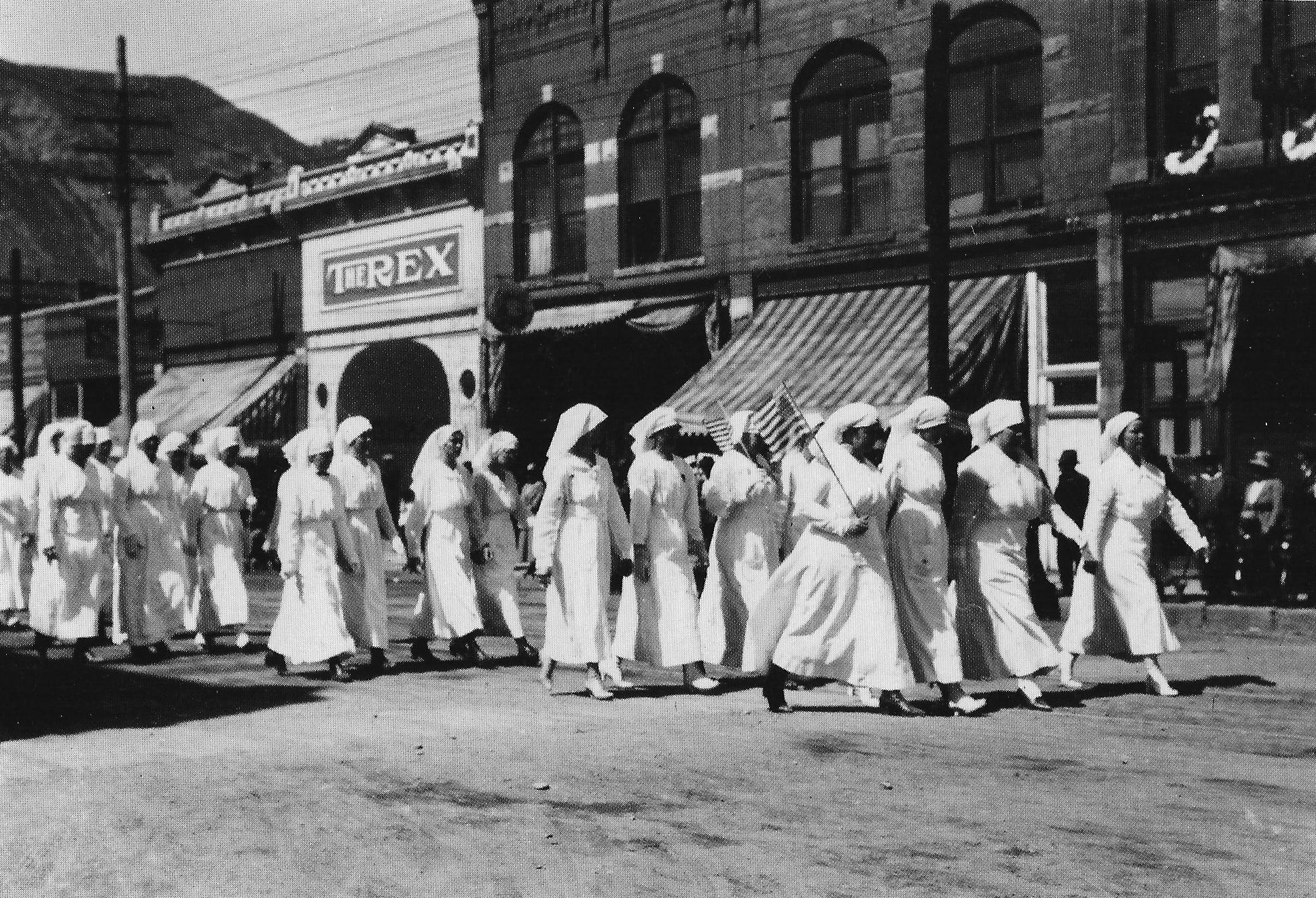 Red Cross Parade, Durango 1919