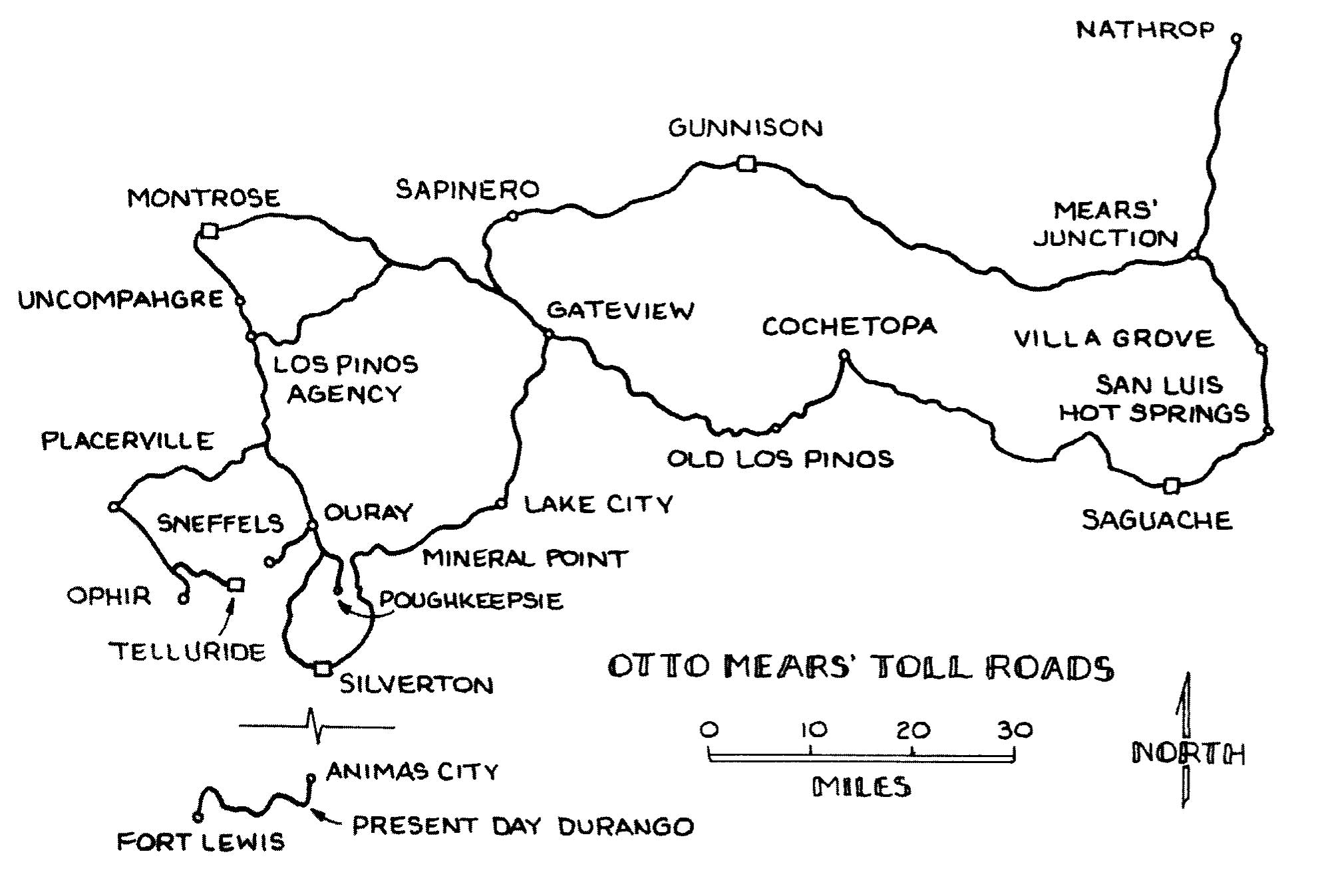 Toll Roads of Otto Mears