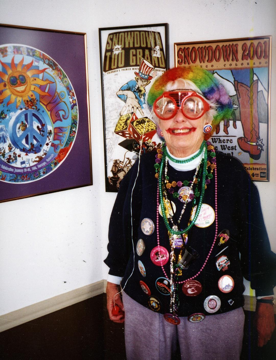 Inez at Snowdown celebration
