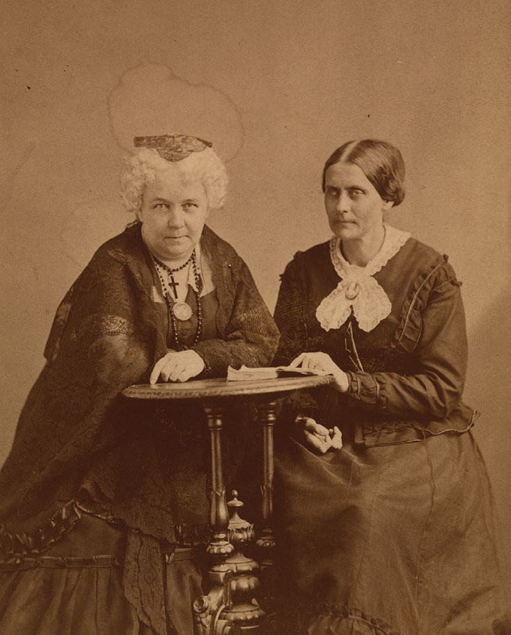 Elizabeth Cady Stanton and Susan B. Anthony
