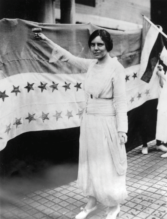 Alice Paul Toasting Ratification