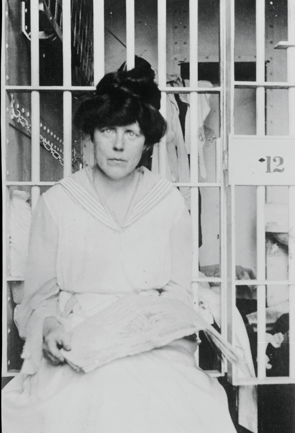 Lucy Burns in jail