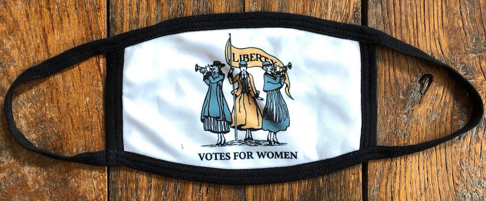 Votes for Women mask