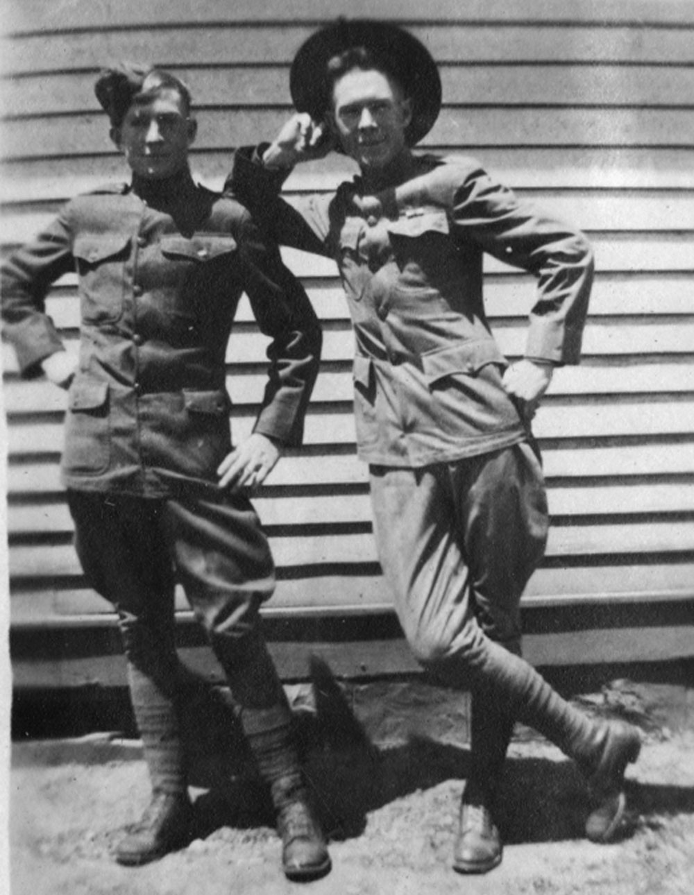 two doughboys