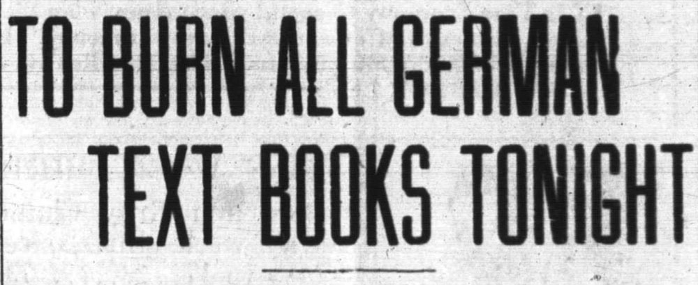Headline, June 29, 1918