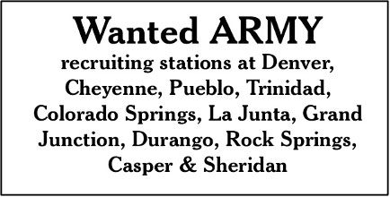 wanted ad