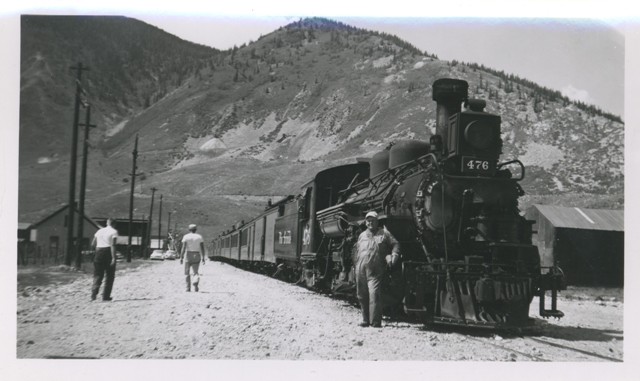 Unknown Fireman at Silverton