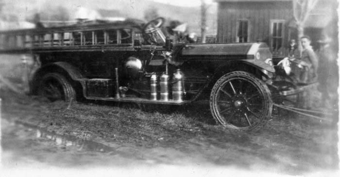 Firetruck in Animas City