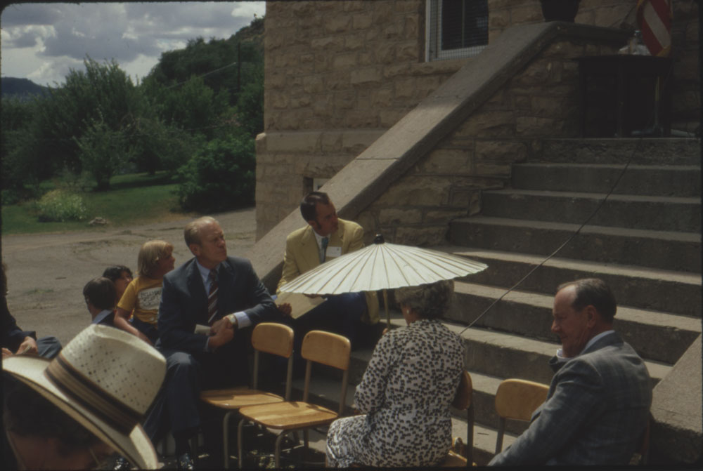 President Ford at Museum dedication