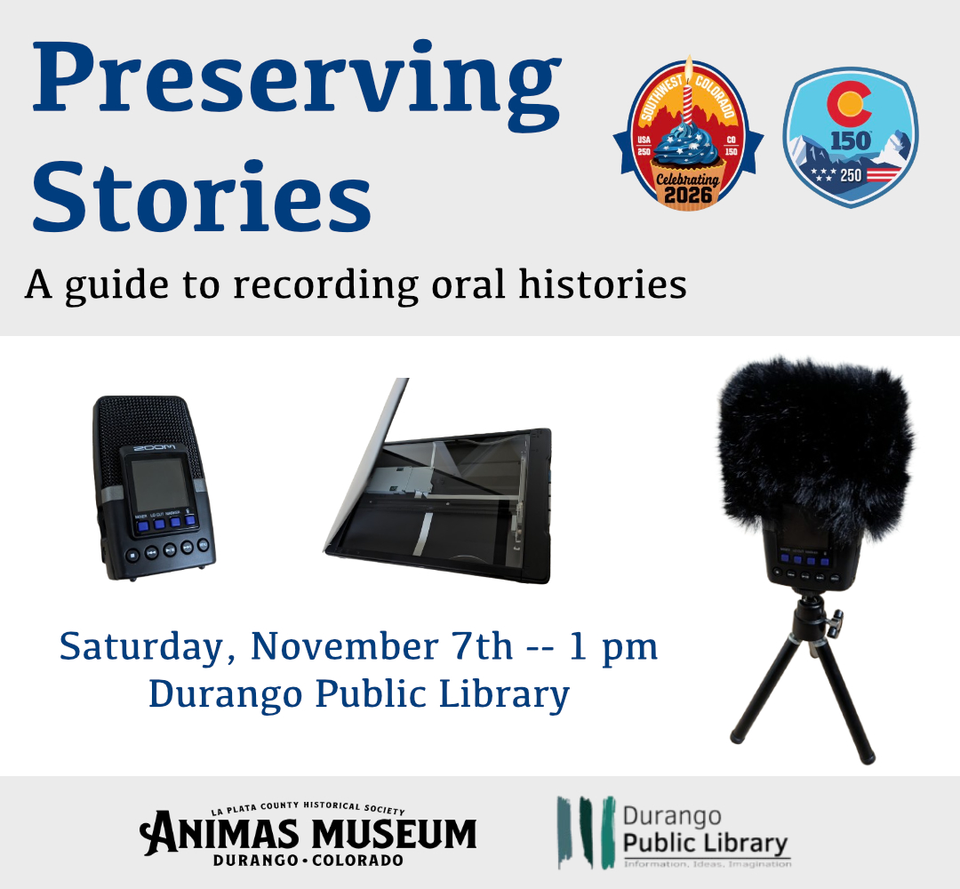 image of oral history recording equipment